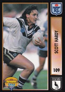 1994 Dynamic Rugby League Series 2 #109 Scott Hardy Front